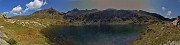 32 Vista panoramica sul  Lago grande (2030 m) con Cima Cadelle e Valle-Bocchetta-Cima dei lupi a sx